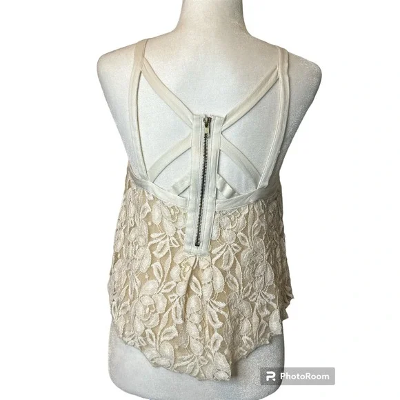 Free People Lace spaghetti strap top - Picture 2 of 5